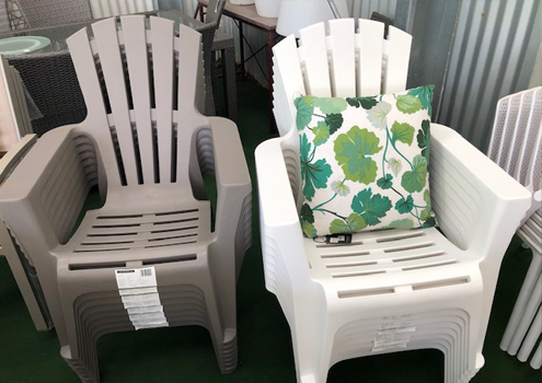 Vadoulis Garden Centre Outdoor Gallery, Plastic Adirondack Chairs Au
